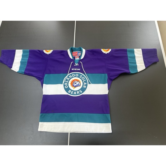 CCM Other - CCM Orlando Solar Bears ECHL Minor League Hockey Jersey Size Youth L /XL